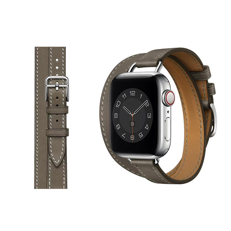 Подходящий для AppleWatch ремешок Apple Watch Bandbisper IWATCH6/SE/5/4/3/2/1 Tibetan Twita Horse S Templim Cowing Swilm