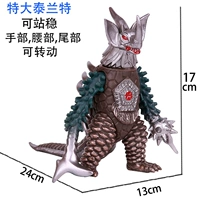 Темно -коричневый очень большой тиран