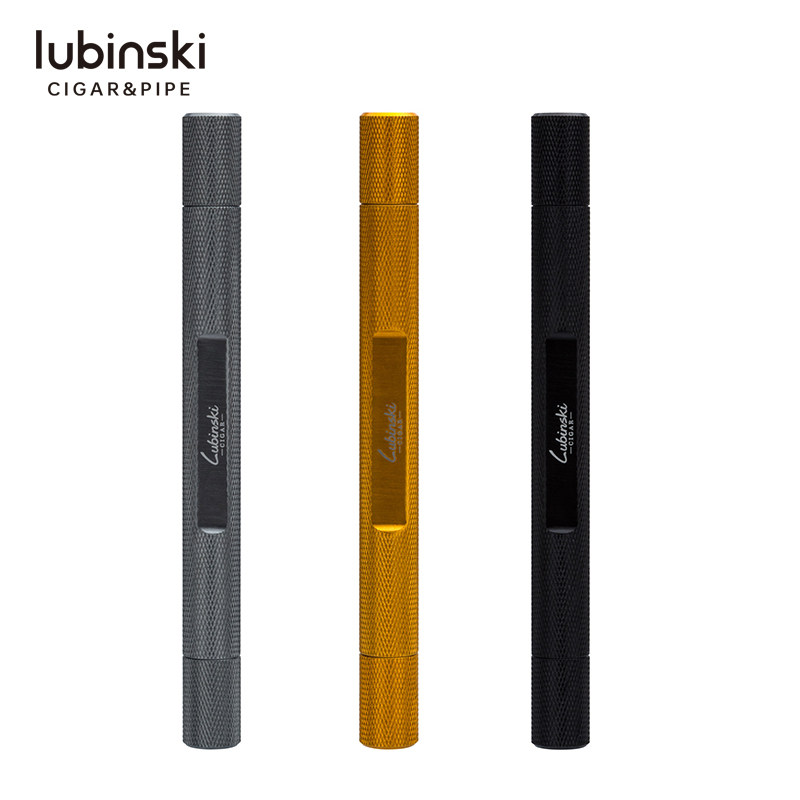 Lubinski cigar pass needle portable cigar clearer smoke holder puncture ventilation needle dual function cigar smoking set
