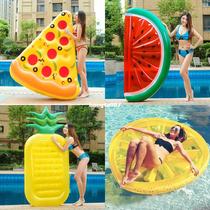 Giant 150cm Lemon Slice Swimming Pool Float Lounge Fun Island