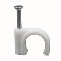 Miwei KD-8 8mm wire clip nails (100 pcs pack) milky white