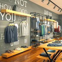 Clothing store clothes rack Household shelf Simple multi-layer hanger layer board book rack floor-to-ceiling storage customization