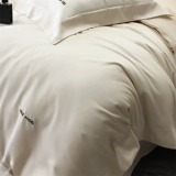 Элитный летний комплект, шелковый пододеяльник, шелковая высококлассная простыня, кровать для отеля, покрывало, 4 предмета