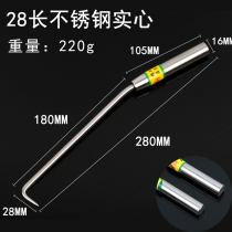 Steel bar hook tie wire hook pile core steel manual length stainless steel high hardness hook tie wire tie steel bar artifact