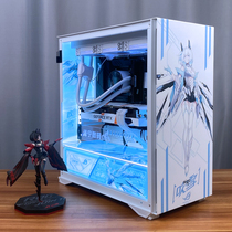 Patriot YOGO K1 chassis custom blowing snow DIY glass side water cooling ATX large plate animation sticker customized