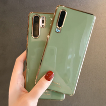 Applicable Huawei p30pro mobile phone shell P30 electroplating soft silicone gel P20 anti-fall full package net red female section p20pro limited edition ins lukewarm wind personality ultra-thin grandma grey Huawei p30 hand
