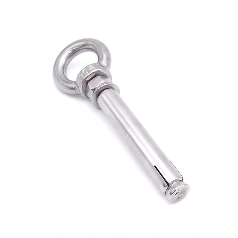 304 stainless steel expansion ring ring screw bolt swing ring swing hammock hook M6 8 10 12