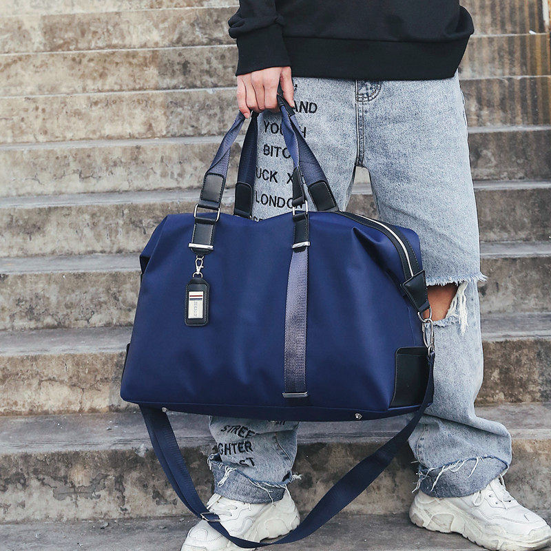 Han edition men's handbag bag shoulder-strapped bag men and women short-distance travel bag bag bag