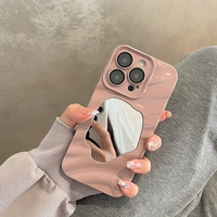 Apple, брендовый однотонный совместимый iPhone 15, чехол для телефона, iPhone14 Pro, защитный чехол, изысканный стиль, зеркальный эффект, iphone, простой и элегантный дизайн, 13promax, для влюбленных, 7/8, 8plus