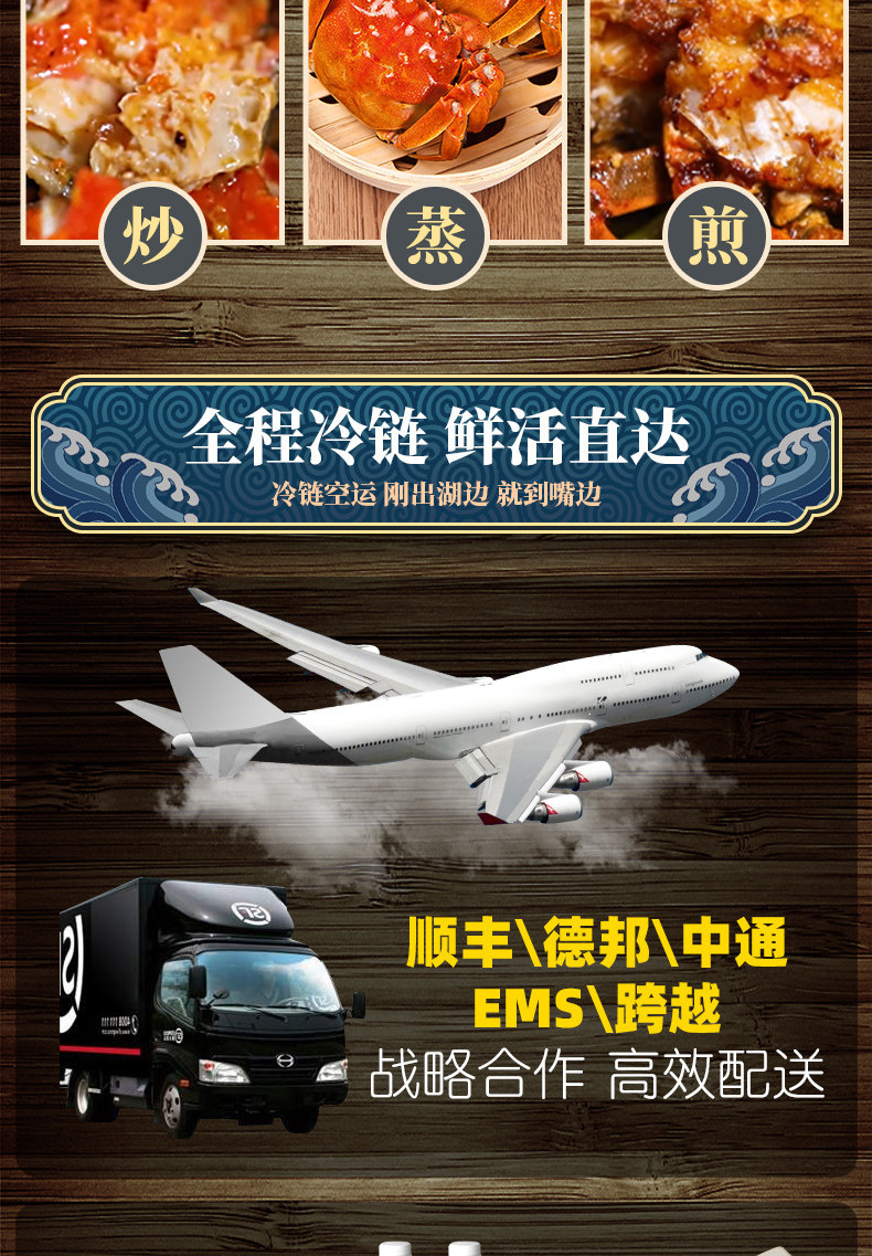 现货洪泽湖大闸蟹 12只 公4.0两/母2.5两 图6