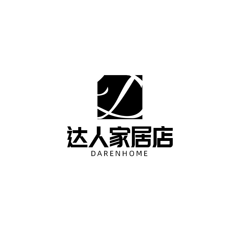 达人家居店的LOGO