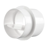 ПВХ замена воздуха вентилятор Пластиковый остановка Клапан воздух односторонний направленный клапан выхлопной трубопровод Анти -повторный ветер 110 160 180 200