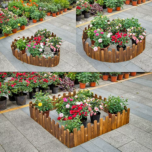 Наружный карбозированный антикоррозийный деревянный двор сплошной деревянный забор