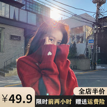 Pregnant womens autumn and winter sweater base shirt 2021 New Interior sweater fashion spring coat womens length