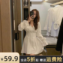 Small dress 2021 new high-grade fashion foreign style pregnant women spring and autumn hot mother aged winter skirt