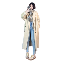 Loose large size late pregnancy winter 2024 new outer top mid-length pregnancy belly covering thickened maternity jacket for women