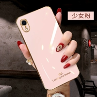 IPhone XR Girl Pink [Прямое краевое покрытие]