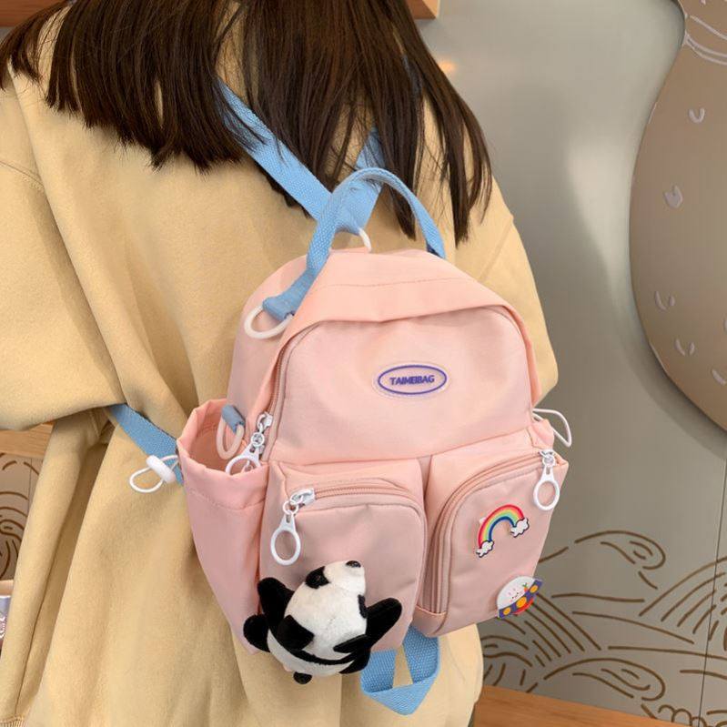Mommy bag small small number short travel bag women 2021 new fashion summer back to mention portable mother and baby bag