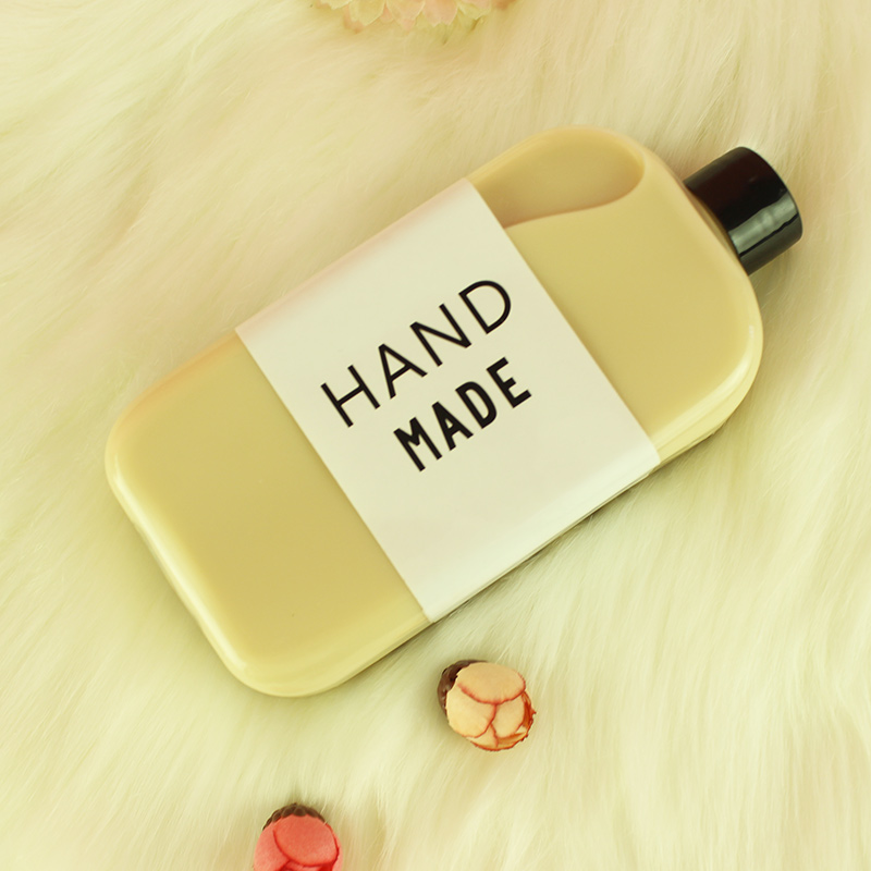 Net Red Creative Party Flat Plastic Drink Juice Milk Tea Bottle Disposable Pet Pet Dirty Cold Bubble Ferment Cup Packaging