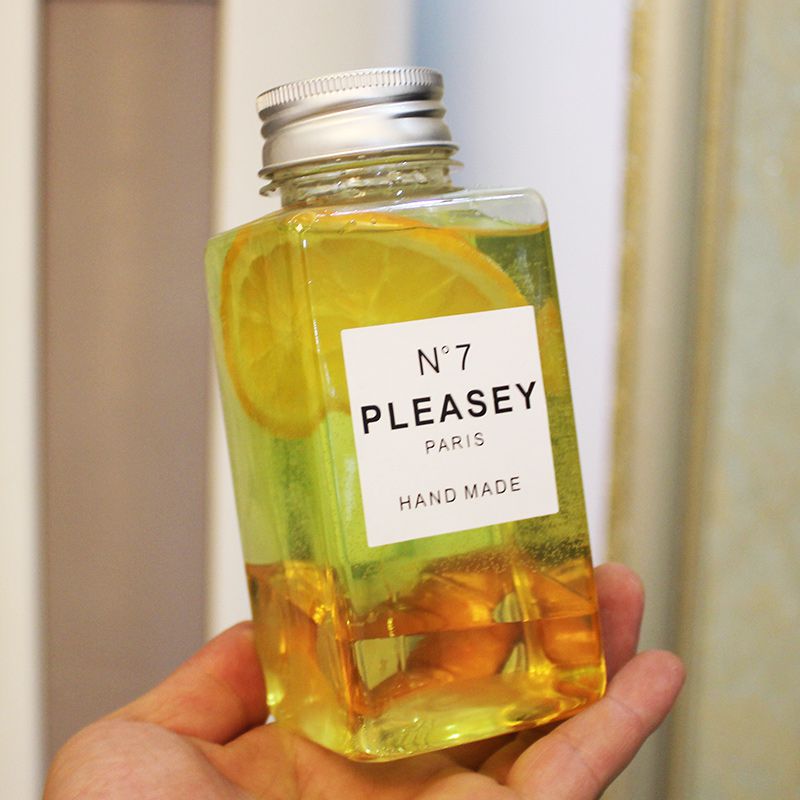 Nay Snow Pet Tea Small Square Bottle 300ml Disposable Net Red PET Beverage Bottle Juice Milk Tea Cup Honey Plastic Bottle