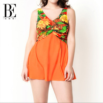 Van der Anns one-piece swimsuit womens fashion plus size gathering thin swimsuit sexy backless hot spring swimwear