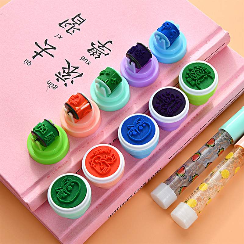 Trembling with the same Child Bubble Pen Mesh Red Seal Versatile Light Roller Magic Ball Pen Five All-in-one Princess