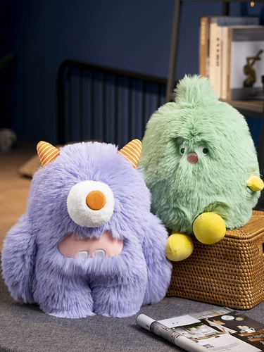 Милый монстр, плюшевая подушка, игрушка, кукла для сна, подарок на день рождения