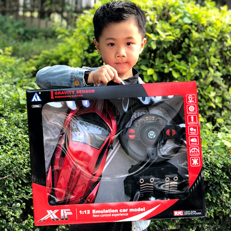 New remote control car induction electric toy car boy 3 years old child remote control car professional four-wheel drive drift racing 5