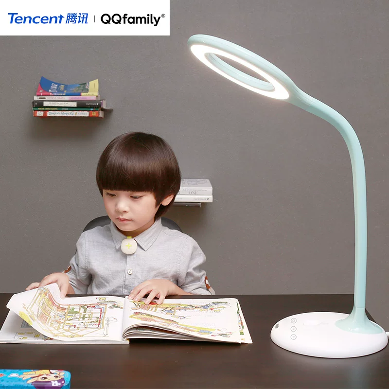 Smart table lamp, teaching LED reading for desktop, voice control, eyes protection