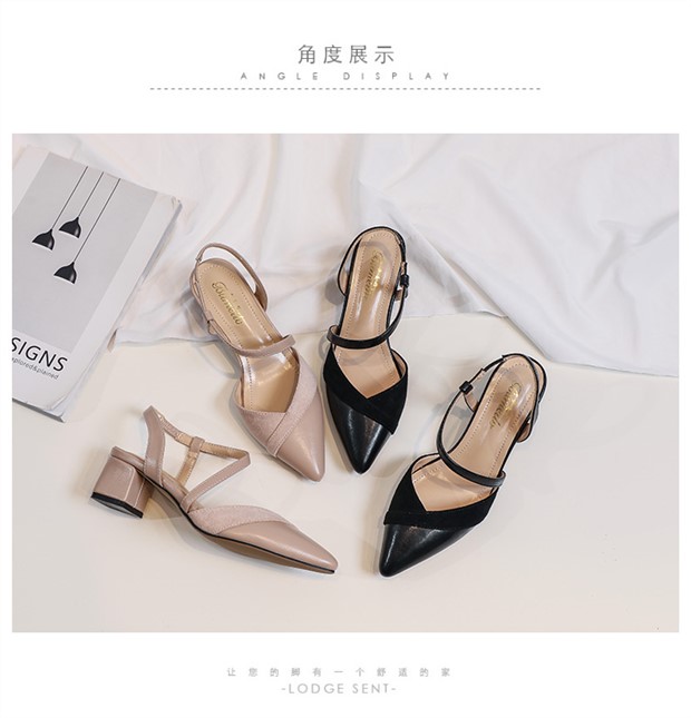 C9673 2760K GIÀY DÉP SANDAL NỮ RSKREGS GÓT VUÔNG MÙA HÈ PHONG CÁCH HÀN QUỐC GIÀY DÉP NỮ DA BÒ G06 SẢN PHẨM MỚI