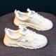 Genuine leather white shoes for women autumn and winter 2026 new retro women's shoes soft sole versatile lightweight casual shoes sports sneakers
