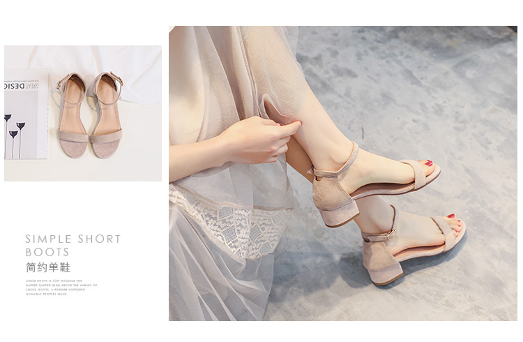 C9724 2760K GIÀY DÉP SANDAL NỮ RSKREGS GÓT VUÔNG PHONG CÁCH HÀN QUỐC GIÀY DÉP NỮ DA BÒ G06 SẢN PHẨM MỚI