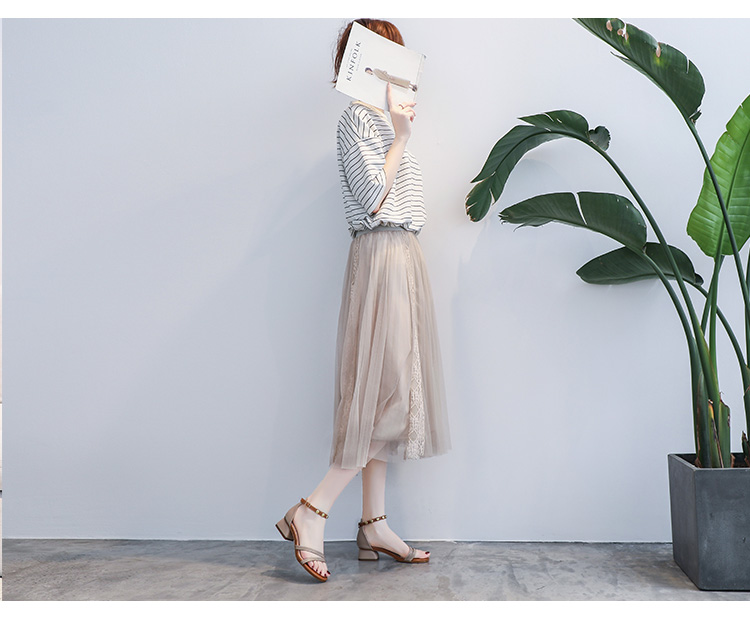 C9697 2660K GIÀY DÉP SANDAL NỮ RSKREGS GÓT VUÔNG MÙA HÈ PHONG CÁCH HÀN QUỐC GIÀY DÉP NỮ DA BÒ G06 SẢN PHẨM MỚI