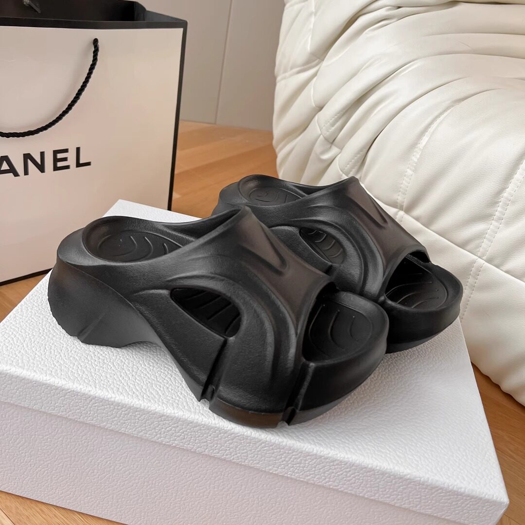 厚底拖鞋女夏季外穿2024年新款小个子松糕软底百搭沙滩坡跟凉拖鞋