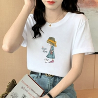 Девушка и кошка - белый щупаль