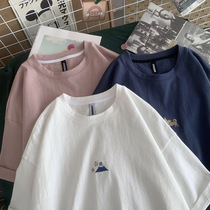 Summer Mori short sleeve female Korean version of hipster coat 2021 new T-shirt loose students wild Net red ins tide