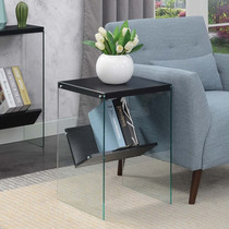 Modern minimalist Acrylic Edge acrylic sofa edge a few living room transparent side table organic glass small tea table