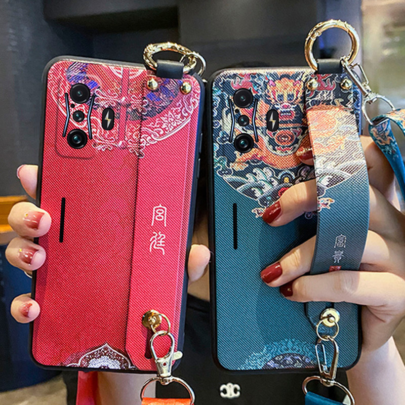 Applicable red rice K50 electric race version mobile phone shell Xiaomi k50g Mercedes protective silicone cover AMG game enhanced full package F1 champion anti-fall cloud crane wristband softshell hanging rope female redmik male -