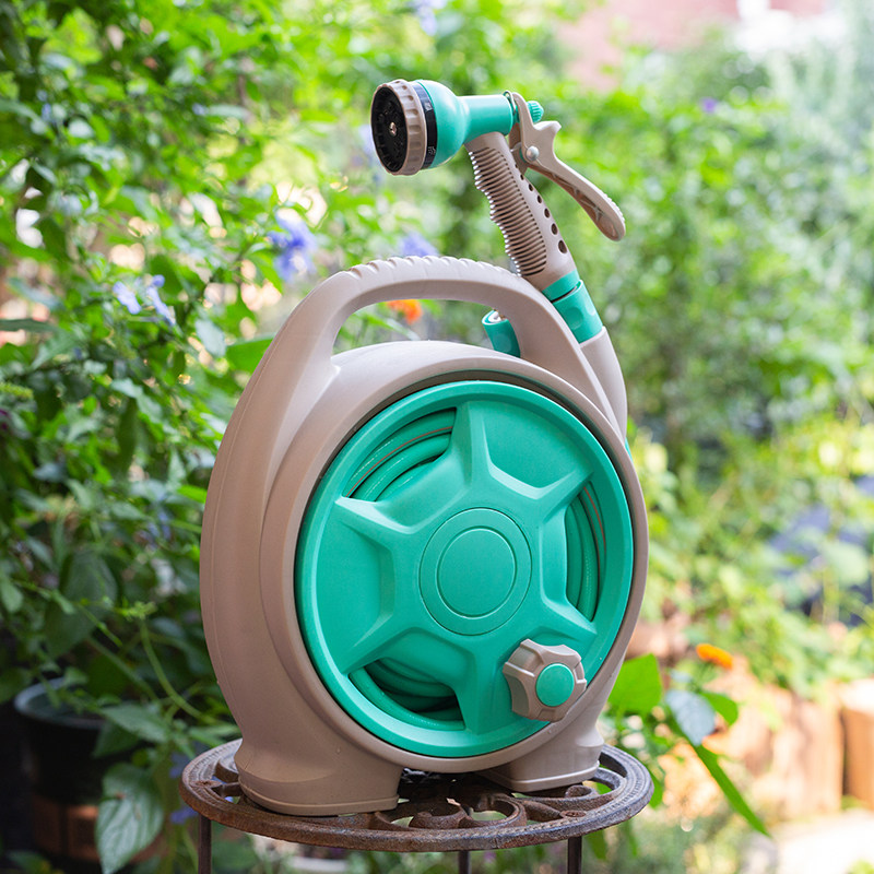 Garden garden gardening pastoral watering pipe set lazy people watering flower artifact home watering watering gun spray spray shower