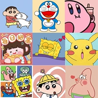 Детские мультяшные поролоновые мелки для рисования, масляная краска, «сделай сам», ручная роспись