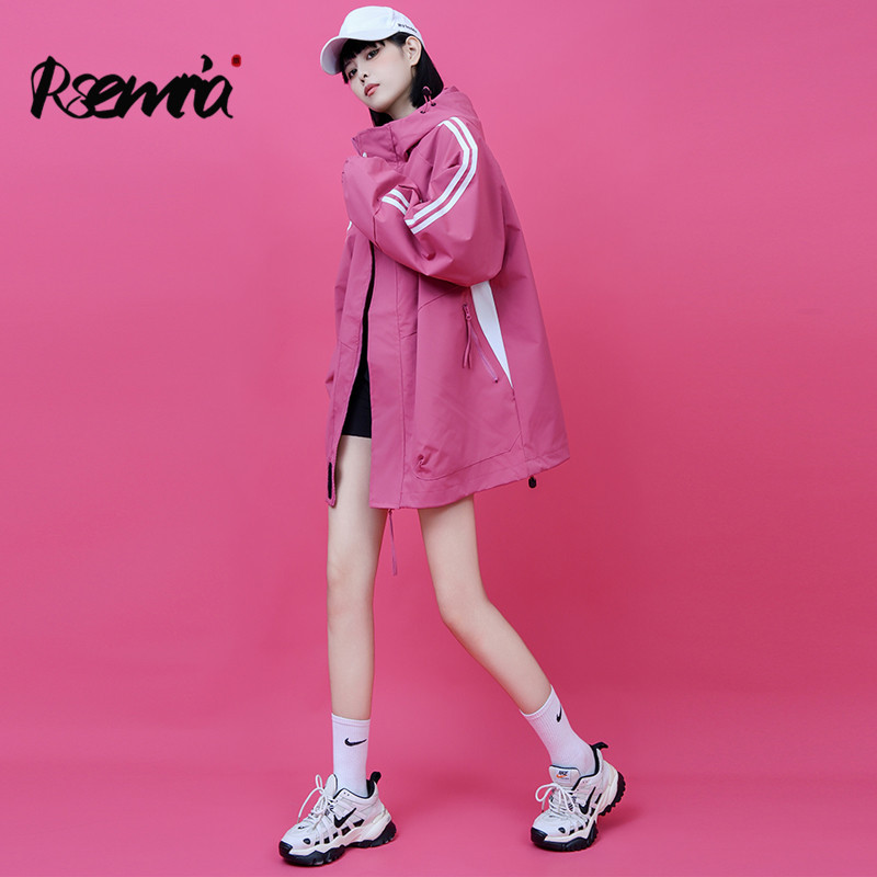 Rsemnia Women's 3-in-1 Outdoor Jacket 2025 New Spring and Autumn Versatile Hooded Workwear Jacket