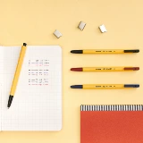 Монами, Монами, Монами, Южная Корея Импортированная шестиугольная чистка BIC, круглая ручка с шарикой 0,5/0,7/1,0.