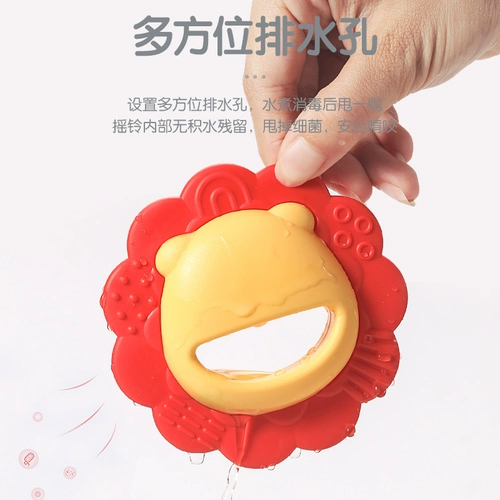 Детский прорезыватель, детская силиконовая игрушка с грибочками-гвоздиками