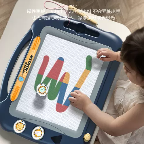 Большая магнитная доска для рисования для письма, игрушка для раннего возраста, граффити, 1-3 лет