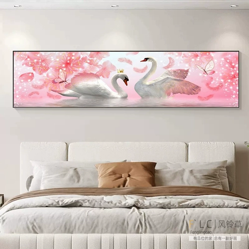 Новинка 2025 года, алмазная живопись, полная алмазная пара, Лебедь, свадьба, праздничная Алмазная вышивка крестиком, наклейка для спальни, гостиной, алмазная вышивка