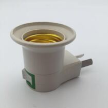 e27 screw Port lamp holder LED bulb lamp lamp holder economic base suction top cover cover Lukou concealed energy-saving plastic