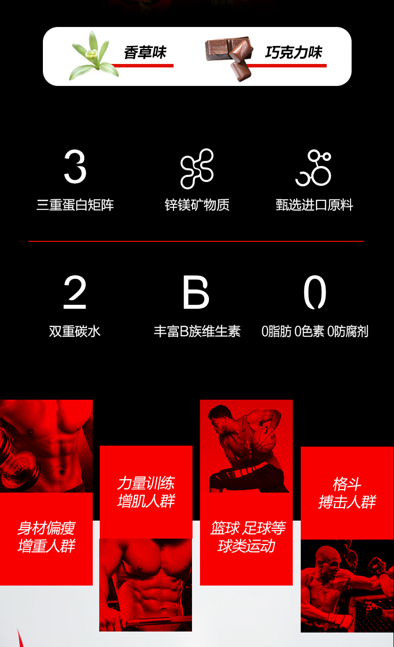 康比特 肌刻乳清蛋白质增健肌粉450g 图3