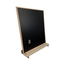 Environmentally friendly dust-free drawing board whiteboard vertical beech solid wood frame small blackboard teaching home baby graffiti board floor-standing bracket writing white board erasable 015