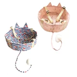 Дышащие качели для кровати на четыре сезона, кот