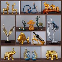 Atmospheric modern light luxury decorations living room TV cabinet wine cabinet office craft desktop small ornaments